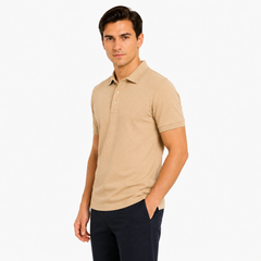 Beige Polo Shirt