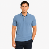 Steel Blue Polo Shirt