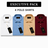 Executive Pack 4 Polo Shirts