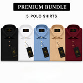 Premium Bundle 5 Polo Shirts