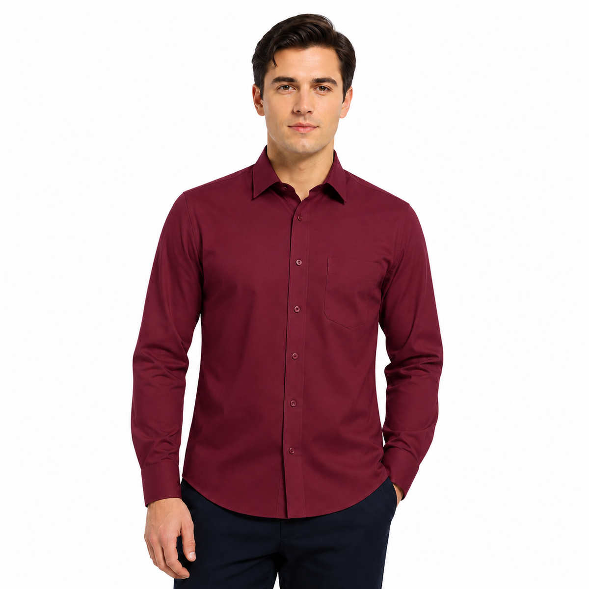 Maroon Shirt